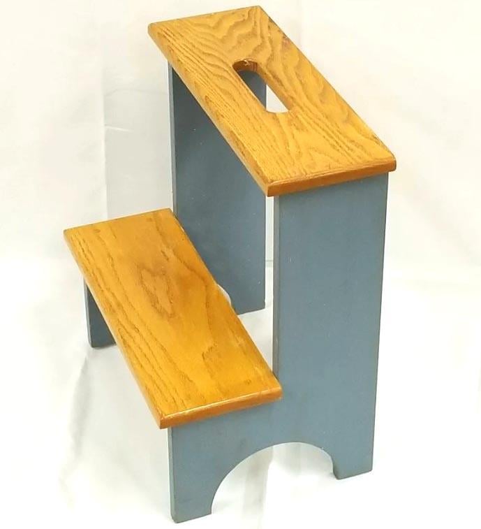 Скамейка-ступенька из дерева Ролинг Маренго/Карри (ССТ-00271903)