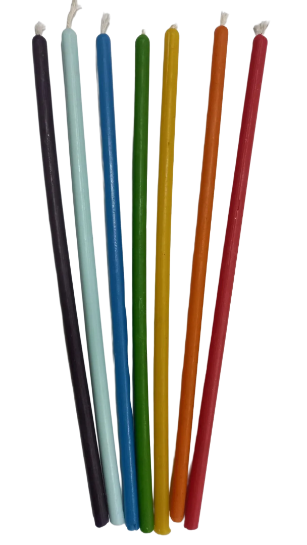 Свічка воскова №60 Білий (24631758) - фото 4