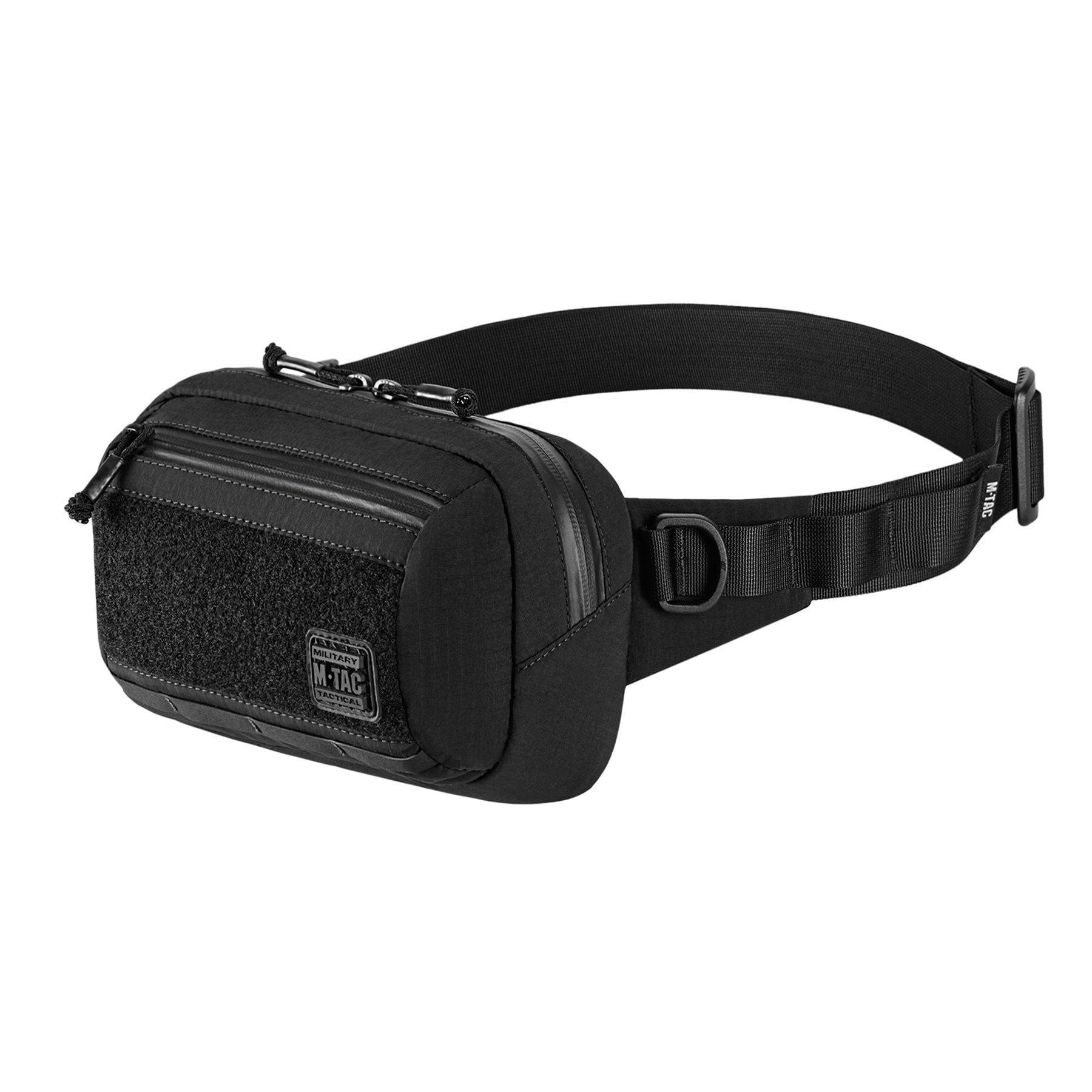 Сумка M-Tac City Waist Bag з липучкою Lite-NR Elite Black Сумка M-Tac City Waist Bag з липучкою Lite-NR Elite Black