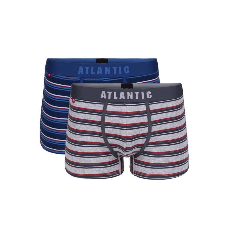 Труси чоловічі шорти Atlantic XXL 2 шт. Szm/Nie (2MH 1184)
