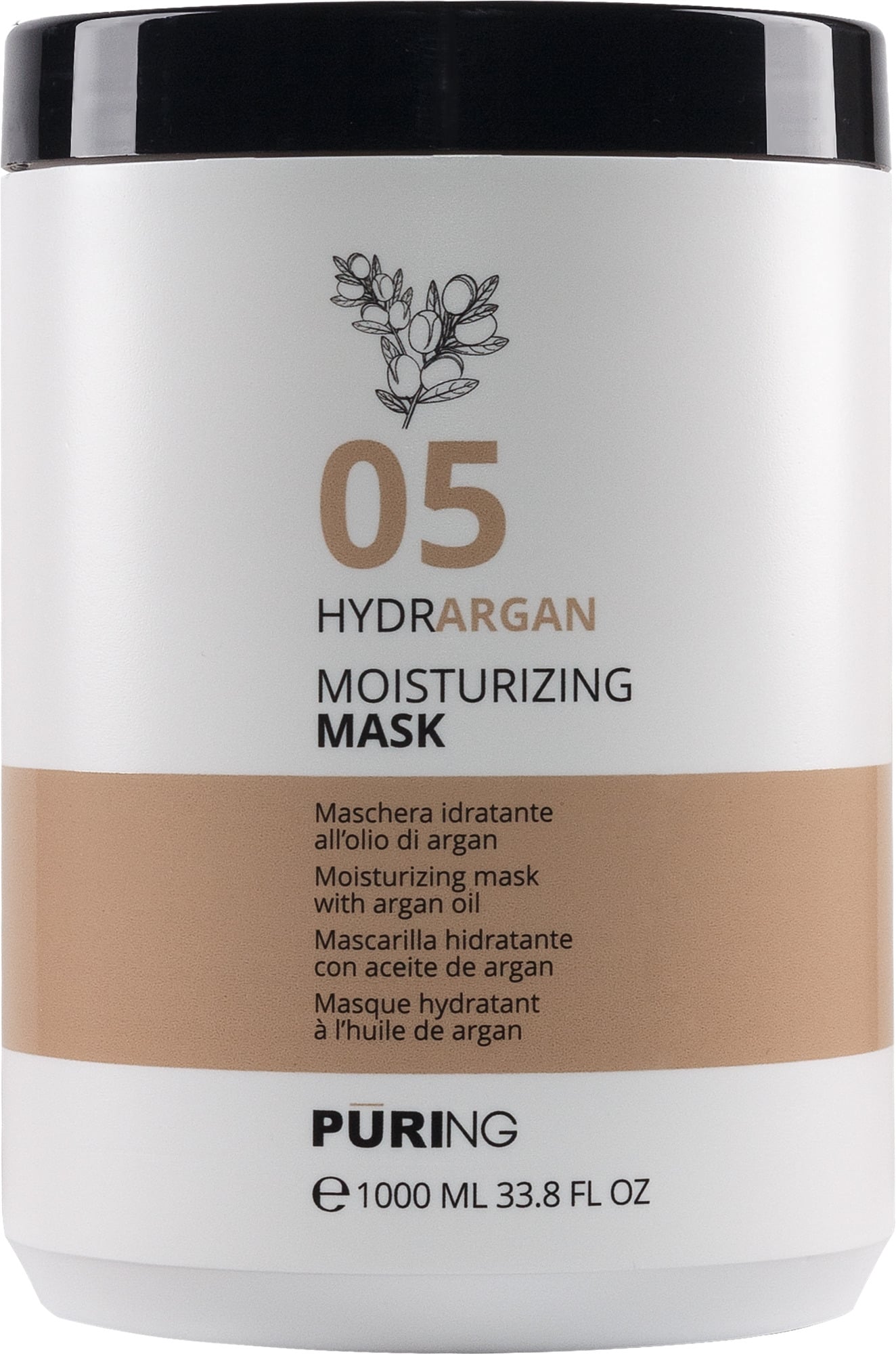 Маска з аргановою олією Puring 05 HYDRARGAN 1000 мл (8160)
