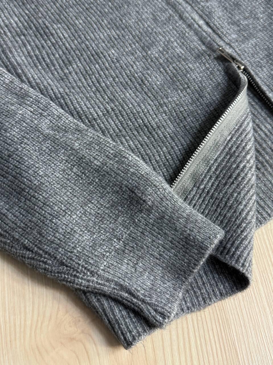 Кардиган женский A-N 1899 свитер на молнии вязаный OS Серый (5411) - фото 6