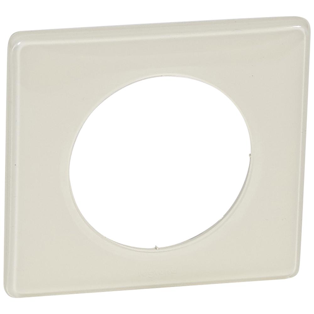 Рамка Legrand Celiane 1п  пластик Слоновая кость глянец (66621)