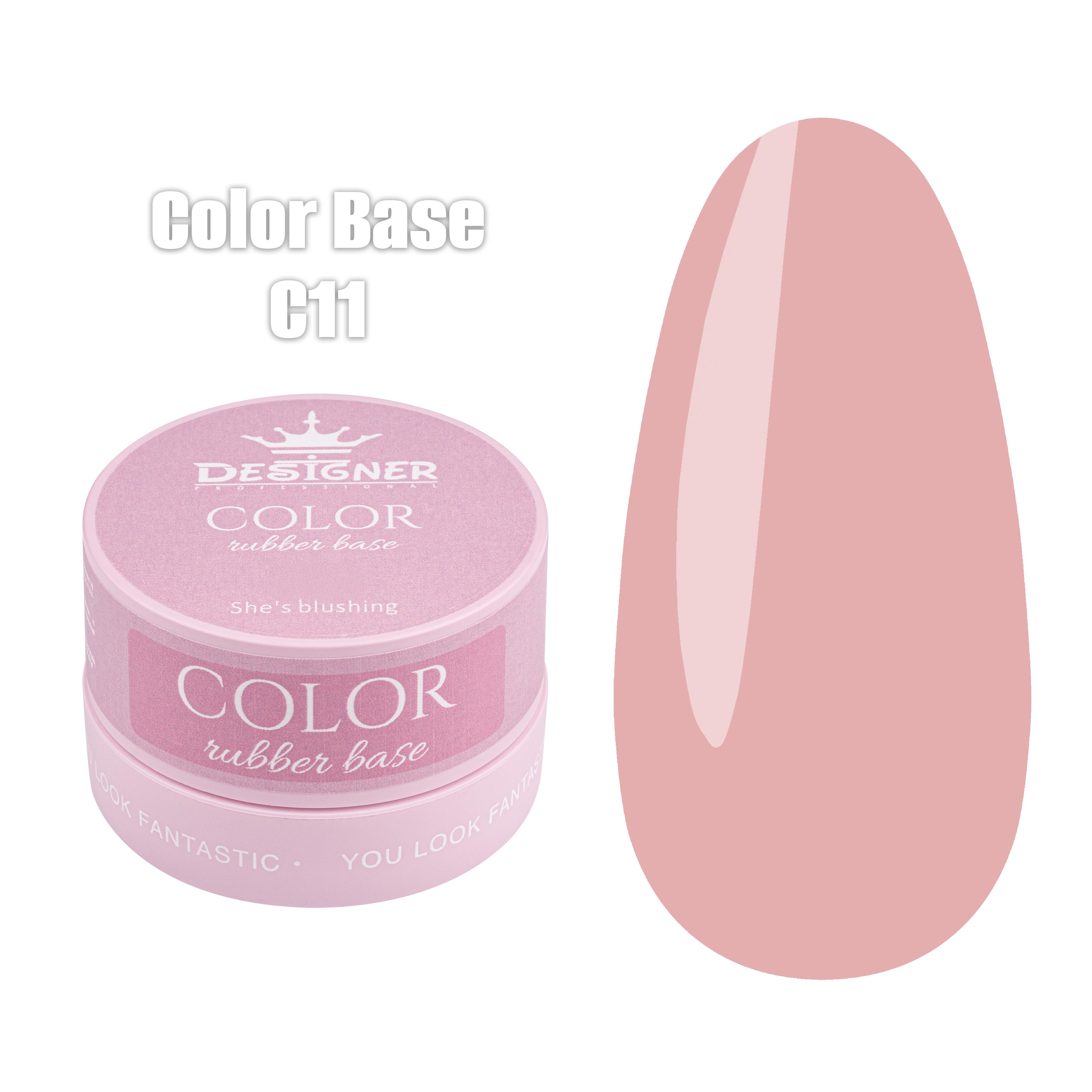 База камуфлирующая цветная Designer Professional Color Base Wedding ceremony С11 30 мл
