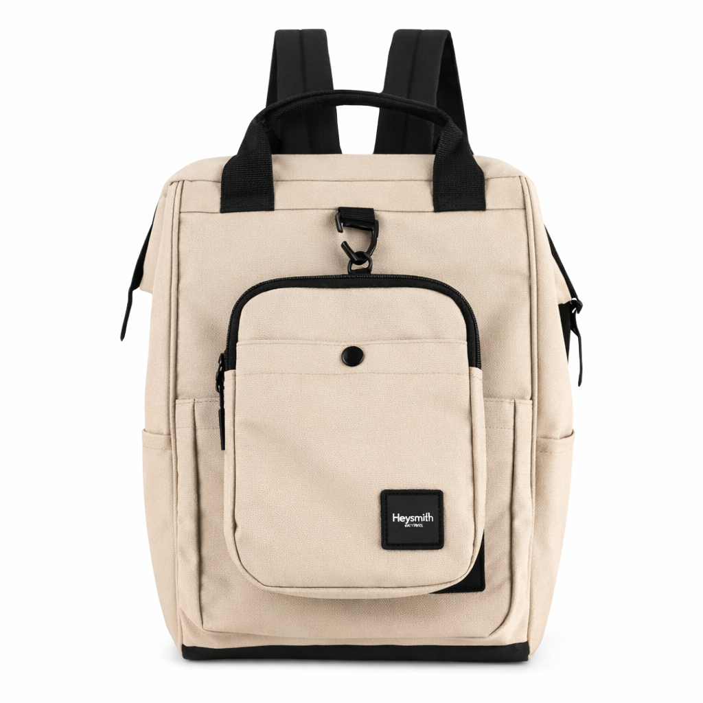 Рюкзак с сумкой женский Himawari R37006 Бежевый (34064140)