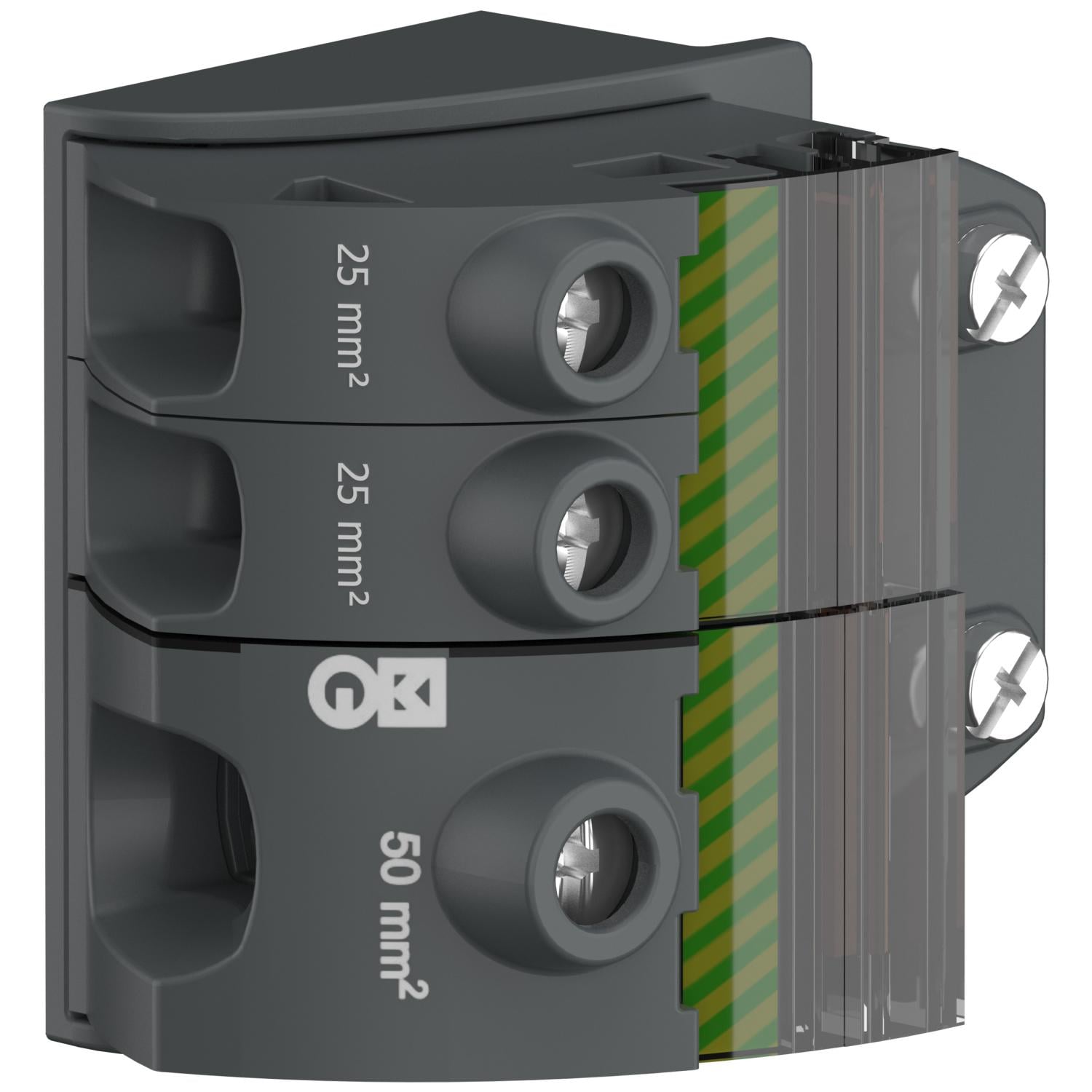 Клема Schneider Electric для підключення ПЗІП 25-50 мм2 в щитах PrismaSeT XS-S (LVSXK6)