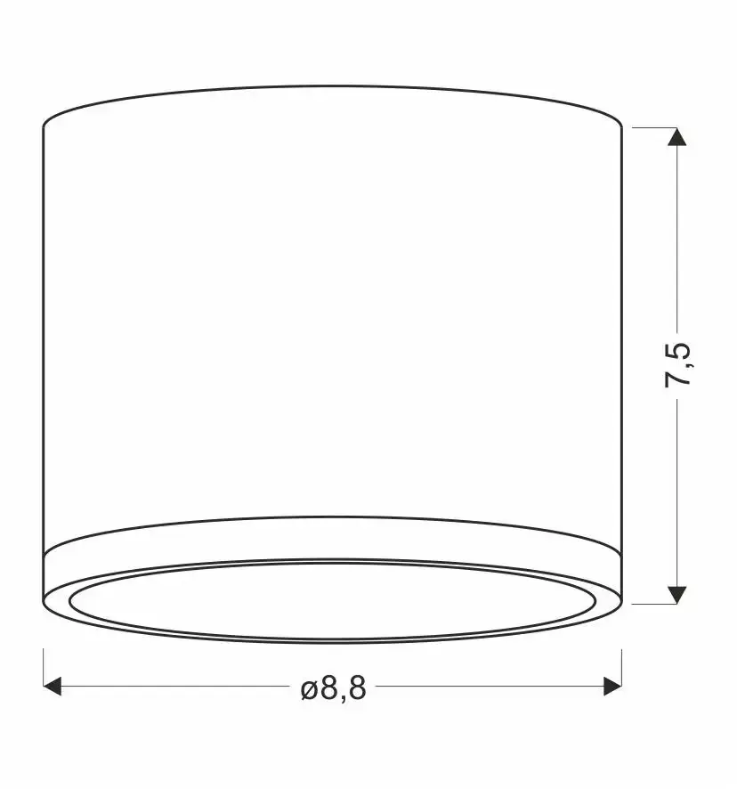 Светильник точечный Candellux 2275963 Tuba (14491365) - фото 3