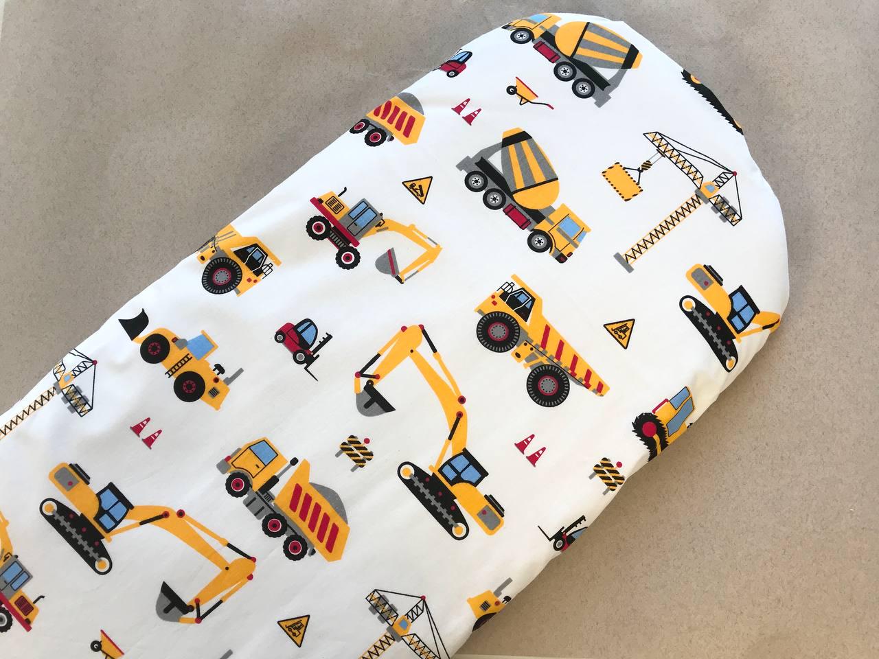 Дитячий непромокаючий наматрацник Грузовички у візочок (12490978)