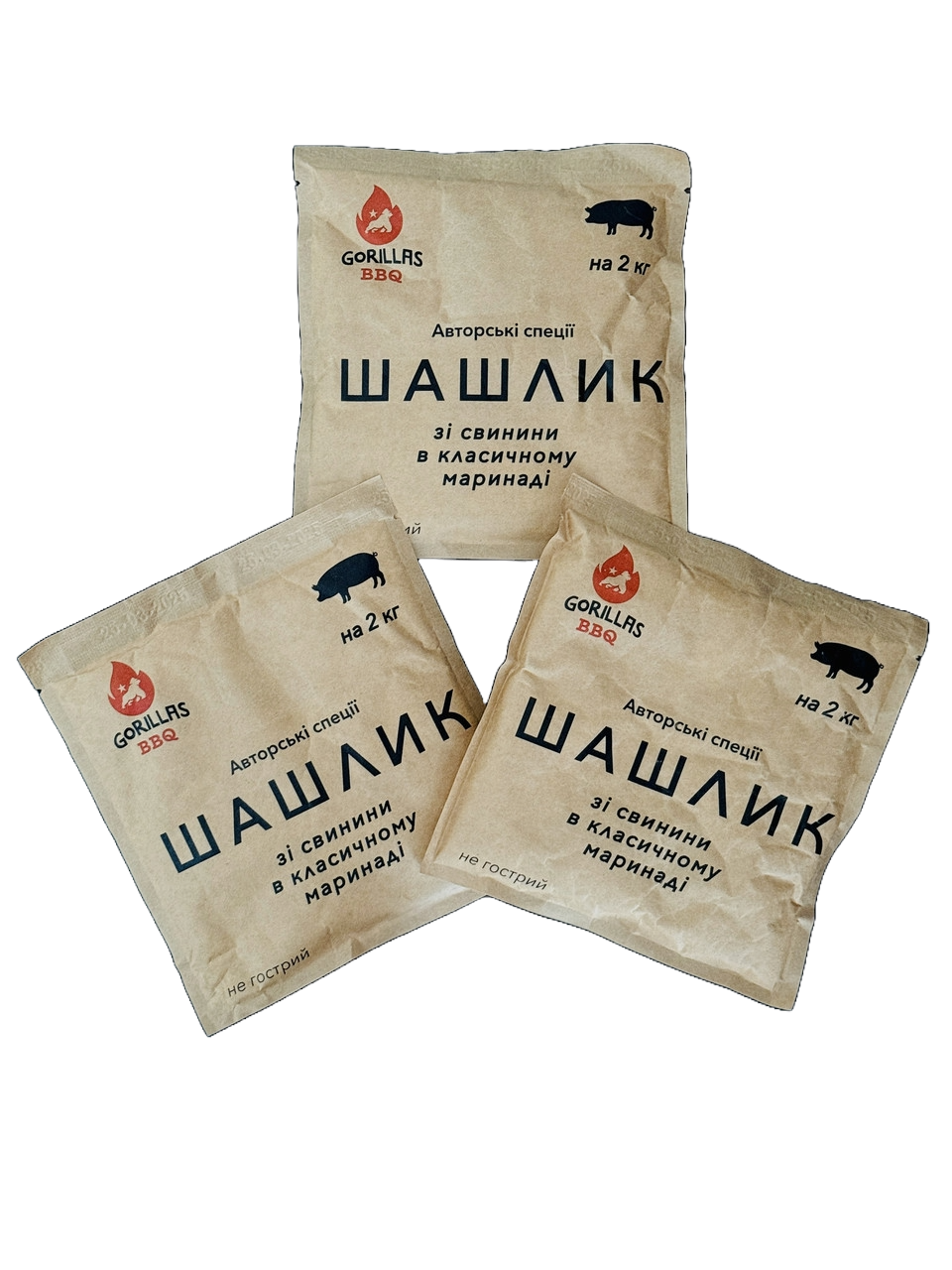 Специи для шашлыка авторские Gorillas BBQ 3 шт. (KPT25)