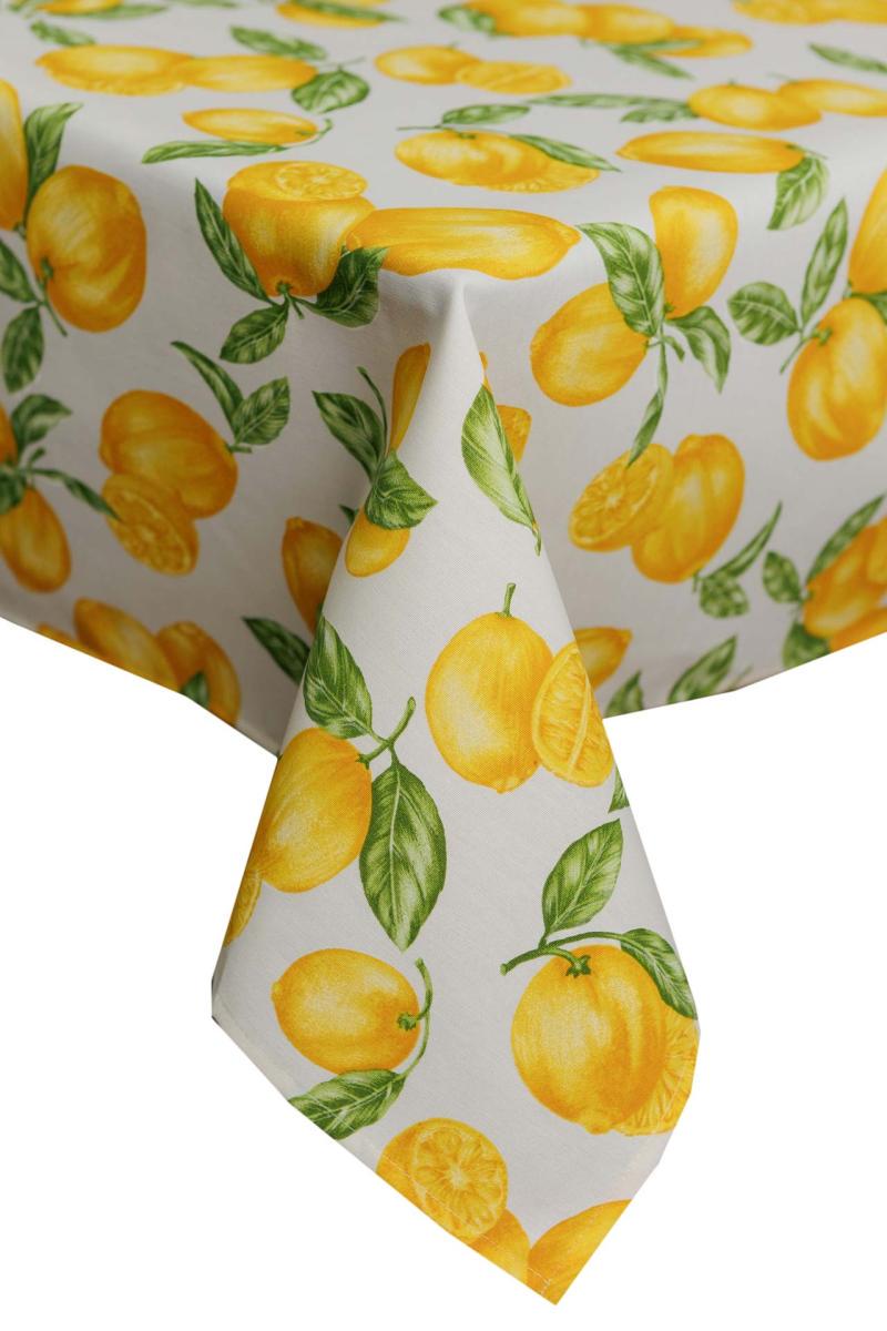 Скатерть 136х220 см Лимончики Прованс (043219)