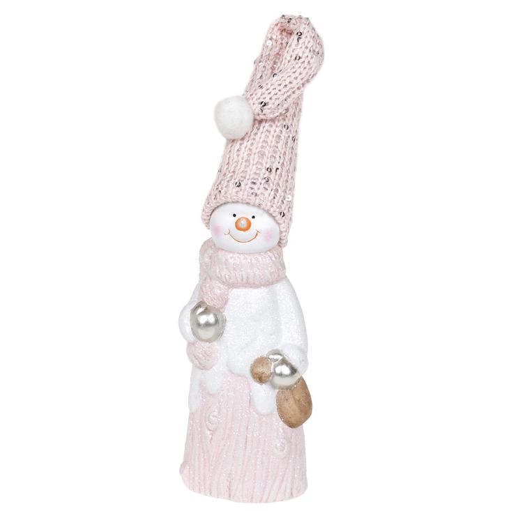 Декоративная статуэтка BonaDi Снеговик (711-402)