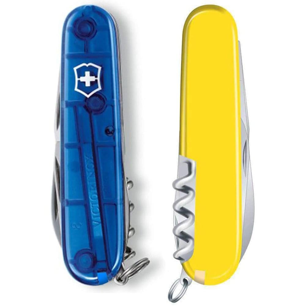 Нож швейцарский складной Victorinox Spartan Ukraine (1.3603.T2.8) - фото 5 Нож швейцарский складной Victorinox Spartan Ukraine (1.3603.T2.8) - фото 5
