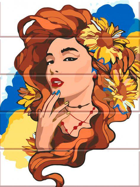 Картина за номерами ArtStory Українка 30x40 см (ASW185)
