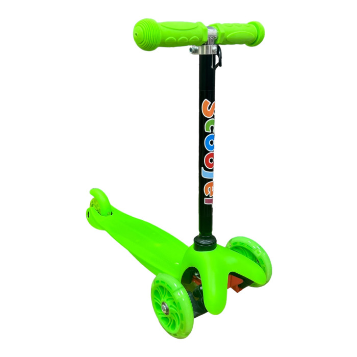Самокат дитячий Scooter Mini з регульованою ручкою до 40 кг Зелений (905green)