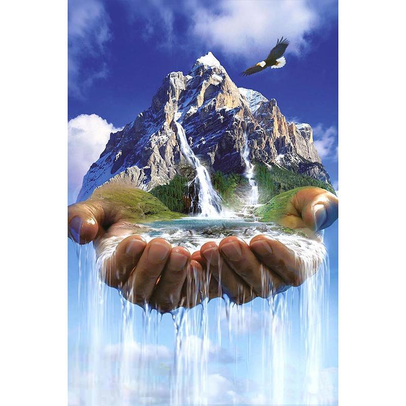 Алмазна вишивка Diy Все в твоїх руках 30х45 см