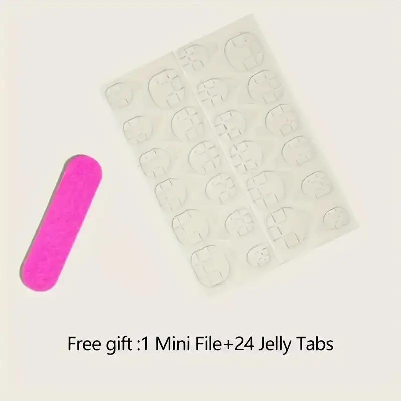 Накладні нігті довгі гострої мигдальної форми з клейовими пластинами 24 шт. Чорний (2789190704) - фото 9 Накладні нігті довгі гострої мигдальної форми з клейовими пластинами 24 шт. Чорний (2789190704) - фото 9