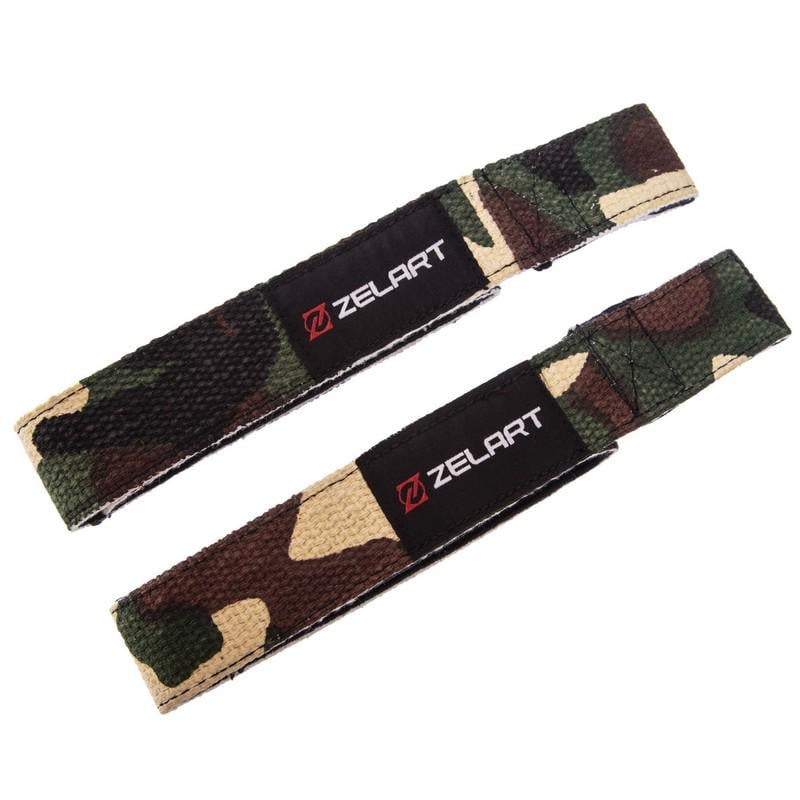 Лямки для тяги Zelart SB-167066 полиэстер 2 шт. 52х3,8 см Камуфляж (SB-167066) - фото 6 Лямки для тяги Zelart SB-167066 полиэстер 2 шт. 52х3,8 см Камуфляж (SB-167066) - фото 6