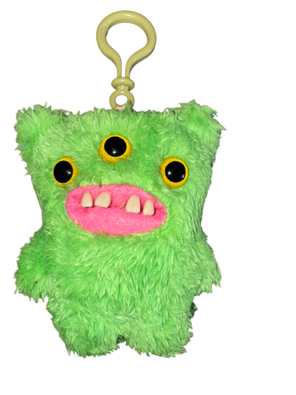 Игрушка мягкая монстрик Fuggler с зубами Зеленый