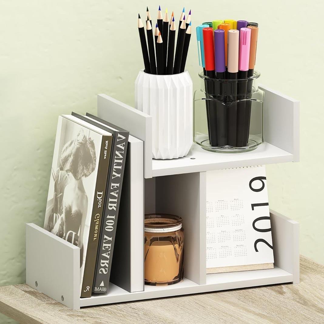 Полка книжная настольная из дерева Эсперанса Зефир (КПА-030920)