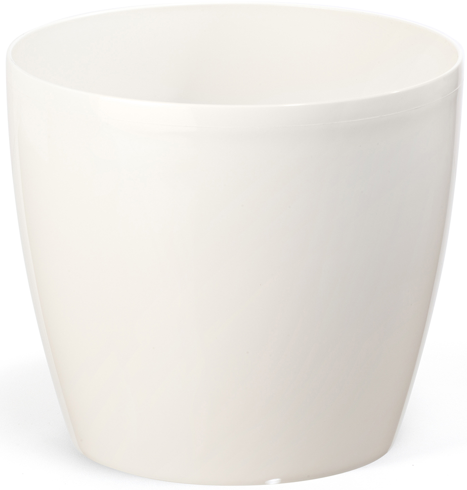Горшок пластиковый Магнолия 300 мм Кремовый (4960)