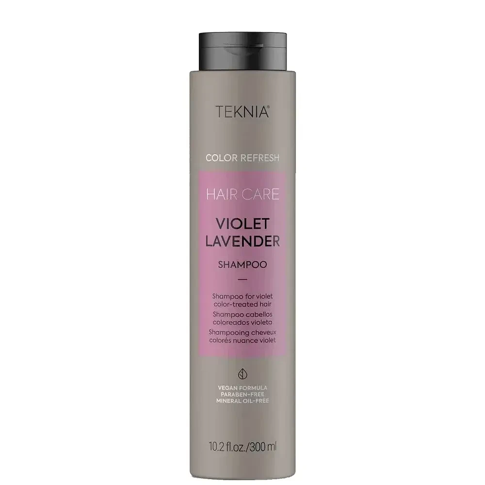 Шампунь для оновлення кольору фіолетових відтінків волосся Lakme Teknia Color Refresh Violet Lavender Shampoo 300 мл Шампунь для оновлення кольору фіолетових відтінків волосся Lakme Teknia Color Refresh Violet Lavender Shampoo 300 мл