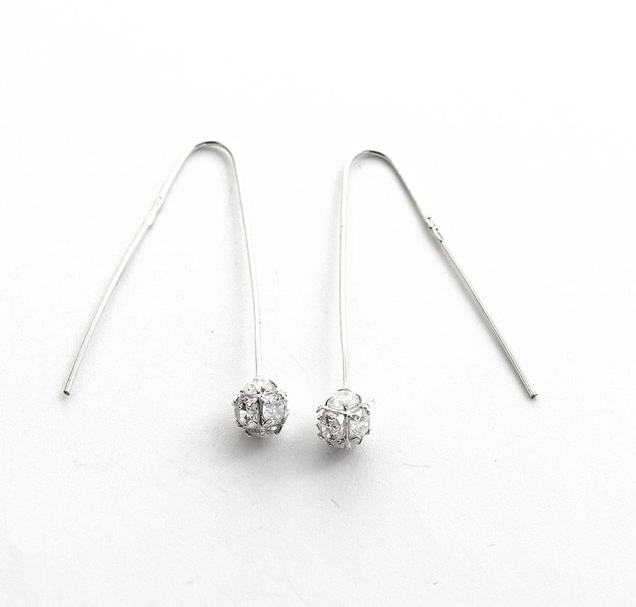Серьги висячие из серебра Maxi Silver 8620 (88620)