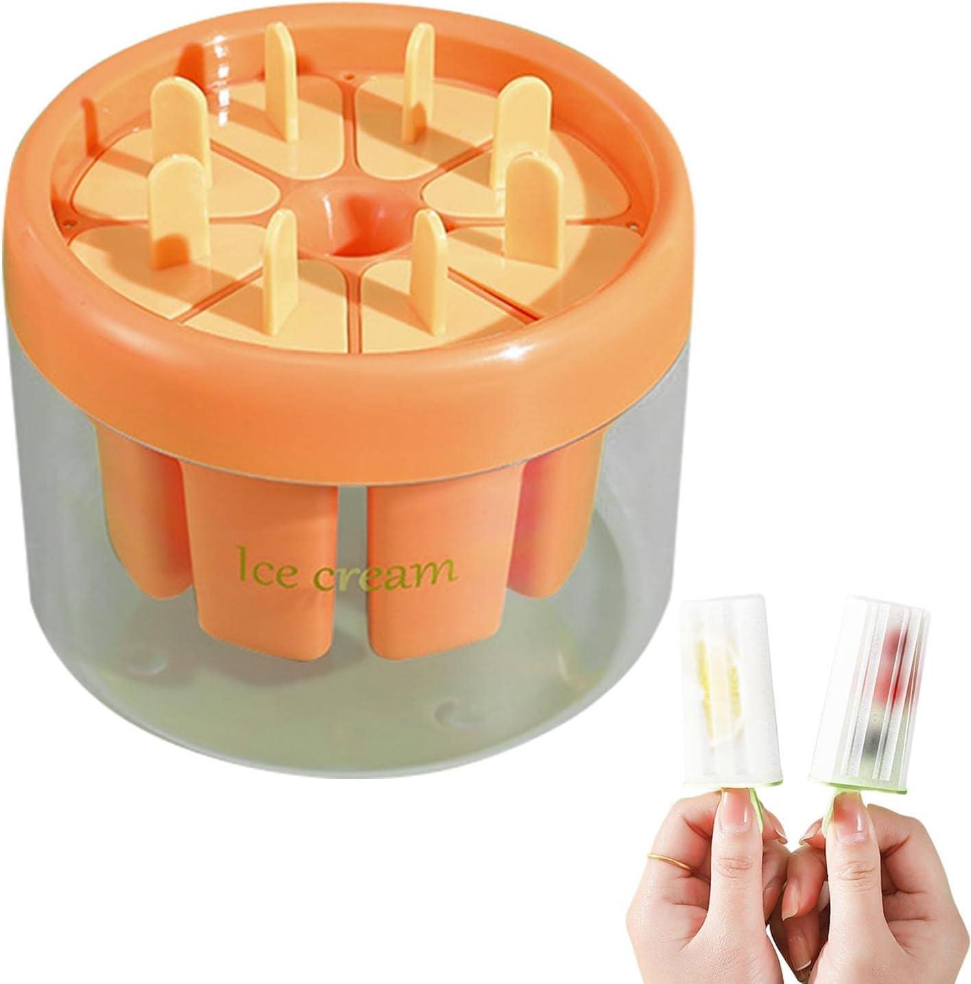 Формы для мороженого Anex на 8 шт. Оранжевый - фото 4 Формы для мороженого Anex на 8 шт. Оранжевый - фото 4