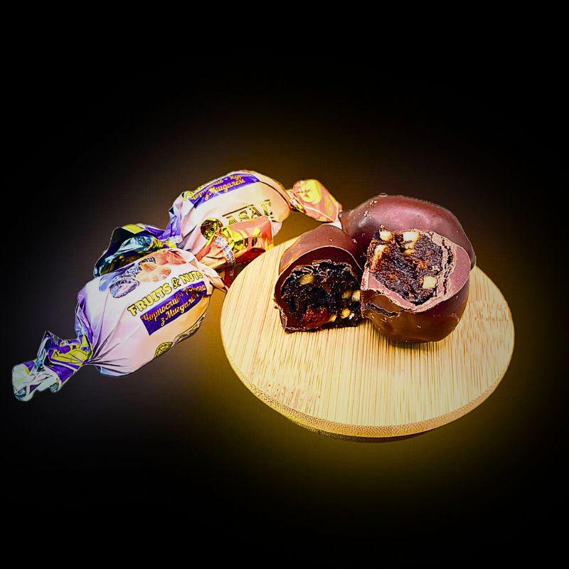 Конфеты Асал Сухофрукты и орехи в шоколадной глазури 1 кг в коробке 1 кг (Asal-candies-PDAA) - фото 8 Конфеты Асал Сухофрукты и орехи в шоколадной глазури 1 кг в коробке 1 кг (Asal-candies-PDAA) - фото 8