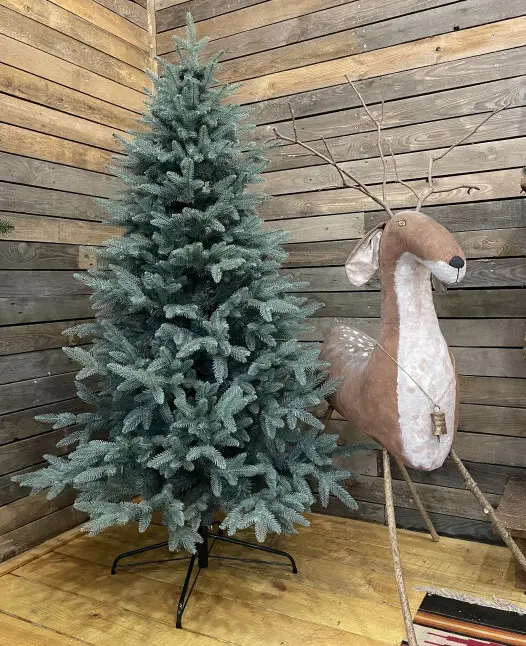 Елка искусственная HVOYA литая Classic Mix 180 см Голубой (210/180/B) - фото 1 Елка искусственная HVOYA литая Classic Mix 180 см Голубой (210/180/B) - фото 1