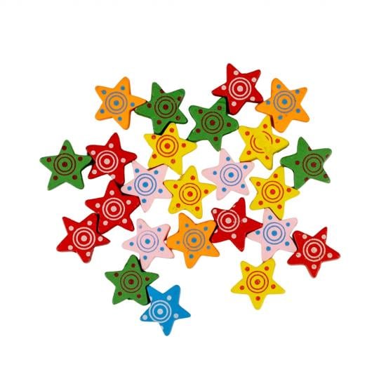 Набор декоративных украшений Звездная палитра 24 шт. (030NY)