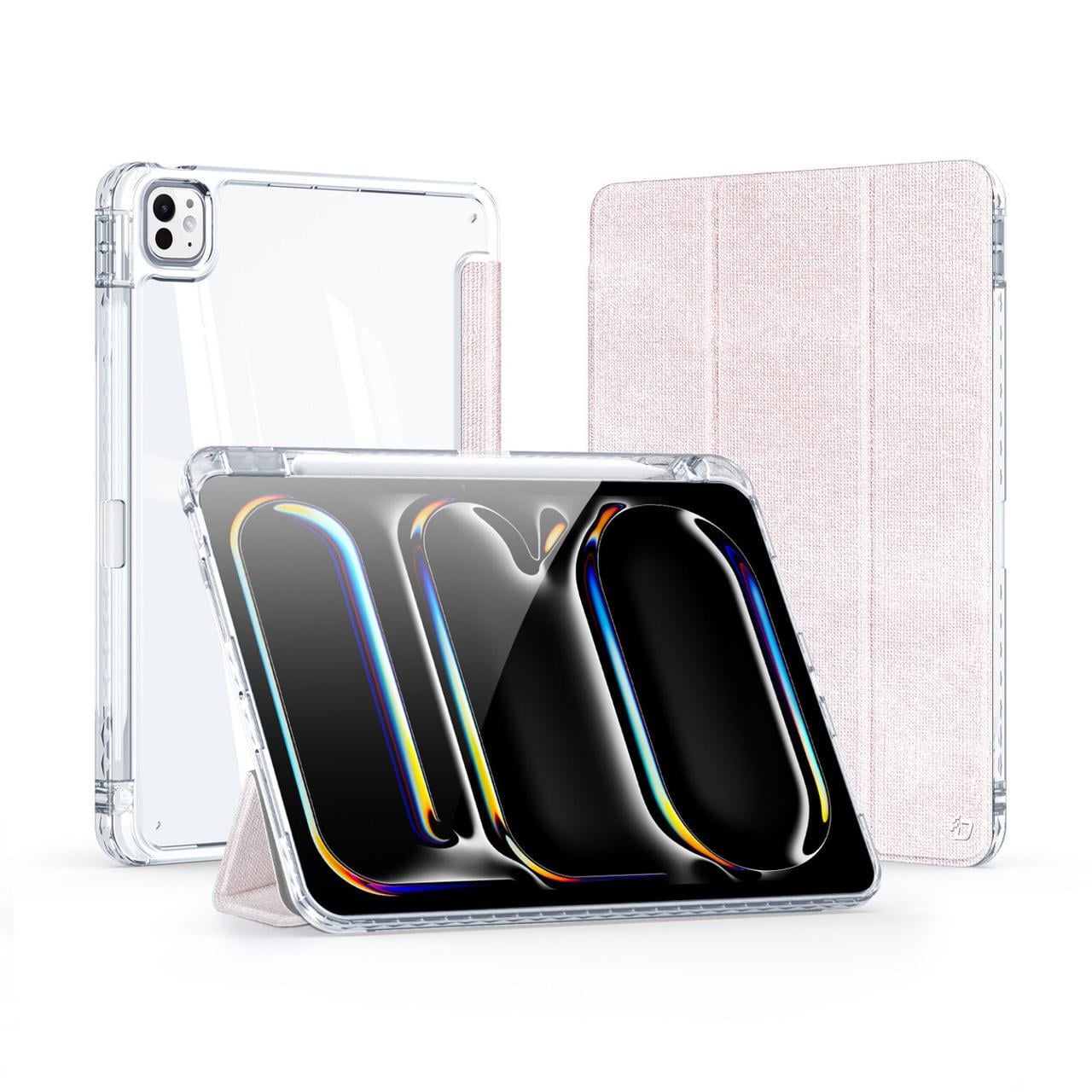 Чехол-книга Dux Ducis Unid Series для iPad Pro 11" 2024 Pink (6934913006405)