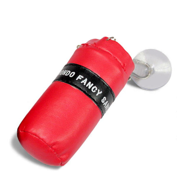 Брелок для ключей Боксерская груша из полиуретана Красный (99_1_0_2C) - фото 1