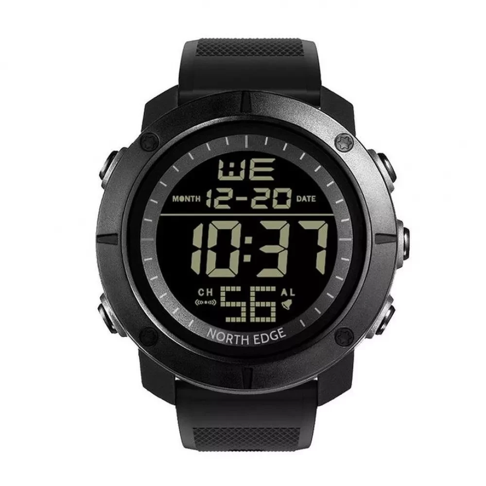 Наручний годинник чоловічий North Edge TANK Чорний (2729675518) - фото 2 Наручний годинник чоловічий North Edge TANK Чорний (2729675518) - фото 2