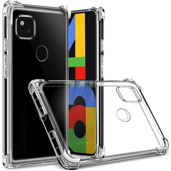 Прозрачный силиконовый чехол AirBag для Google Pixel 4a