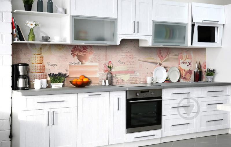 Скинали на кухню Zatarga «Путешествие мечты» 650х2500 мм виниловая 3Д наклейка кухонный фартук самоклеящаяся