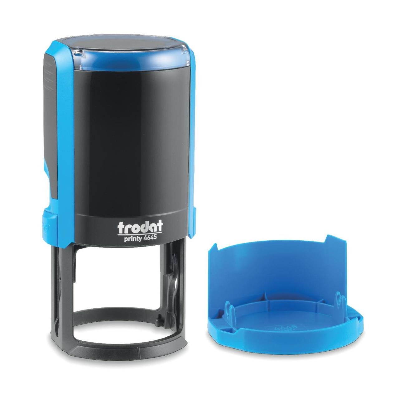 Оснащення для круглої печатки Trodat 4645 d 45 мм з ковпачком Синій (4645 Синій)