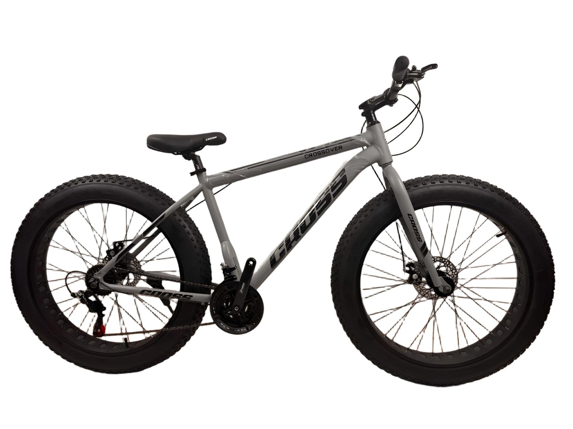Велосипед Cross Crossover rigid 2025 26" 19" Серый