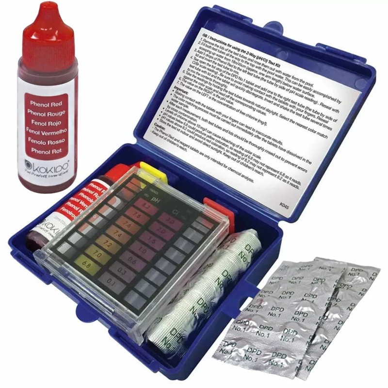 Тестер для измерения ph и cl воды в бассейнах Kokido уровня пш и хлор (8998) - фото 2