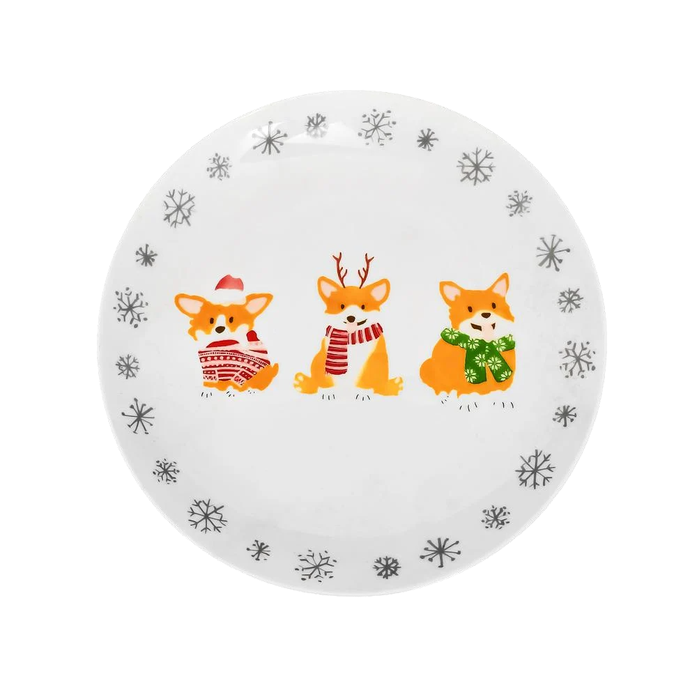 Тарелка десертная HEN18879 Christmas 6" 15,2 см