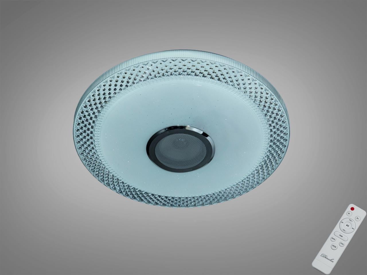 Смарт-люстра светодиодная Diasha RGB MP3 70Вт Белый (2989250577)