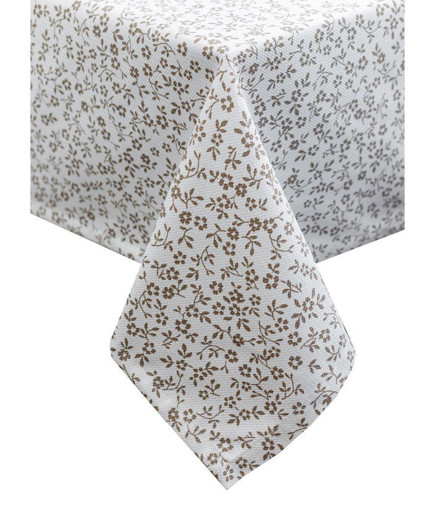 Скатерть MACAO Цветочек 180x133 см Бежевый (29496)