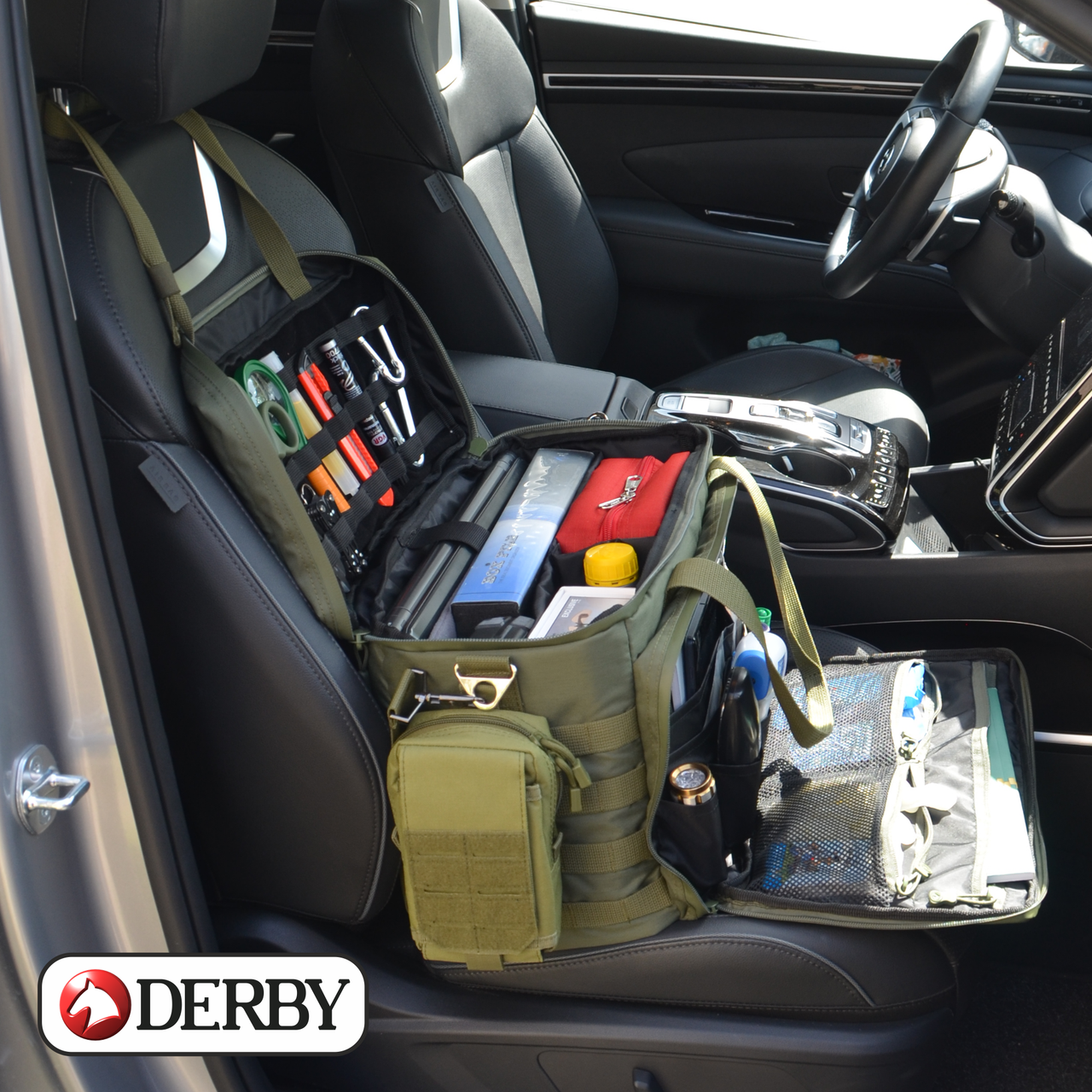 Сумка-органайзер универсальная в авто с карманом для ноутбука 17" (2587941485) - фото 10 Сумка-органайзер универсальная в авто с карманом для ноутбука 17" (2587941485) - фото 10