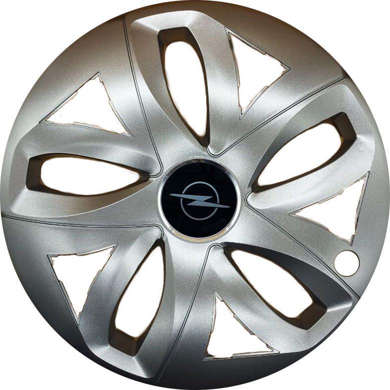 Колпаки R14 Opel NEW 229 SJS 4 шт. Серебряный (2789080933)