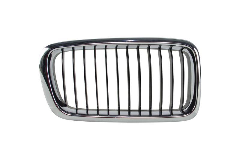 Решетка радиатора AVTM BMW 7 E38 1994-2002 правая 730/740 без эмблемы Хром/Черный (180075994)