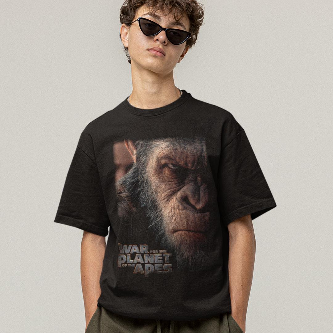 Футболка унисекс Planet of Apes War для Planet of Apes 2XL Черный (0000011492)