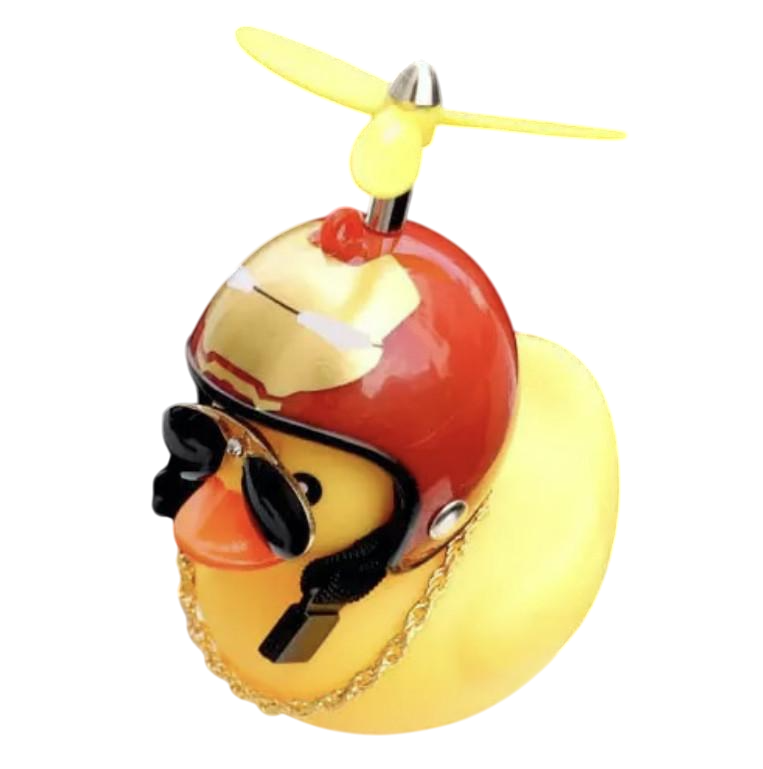 Качка автомобільна з шоломом та кріпленням 5177 Iron Man Red (4204857) Качка автомобільна з шоломом та кріпленням 5177 Iron Man Red (4204857)