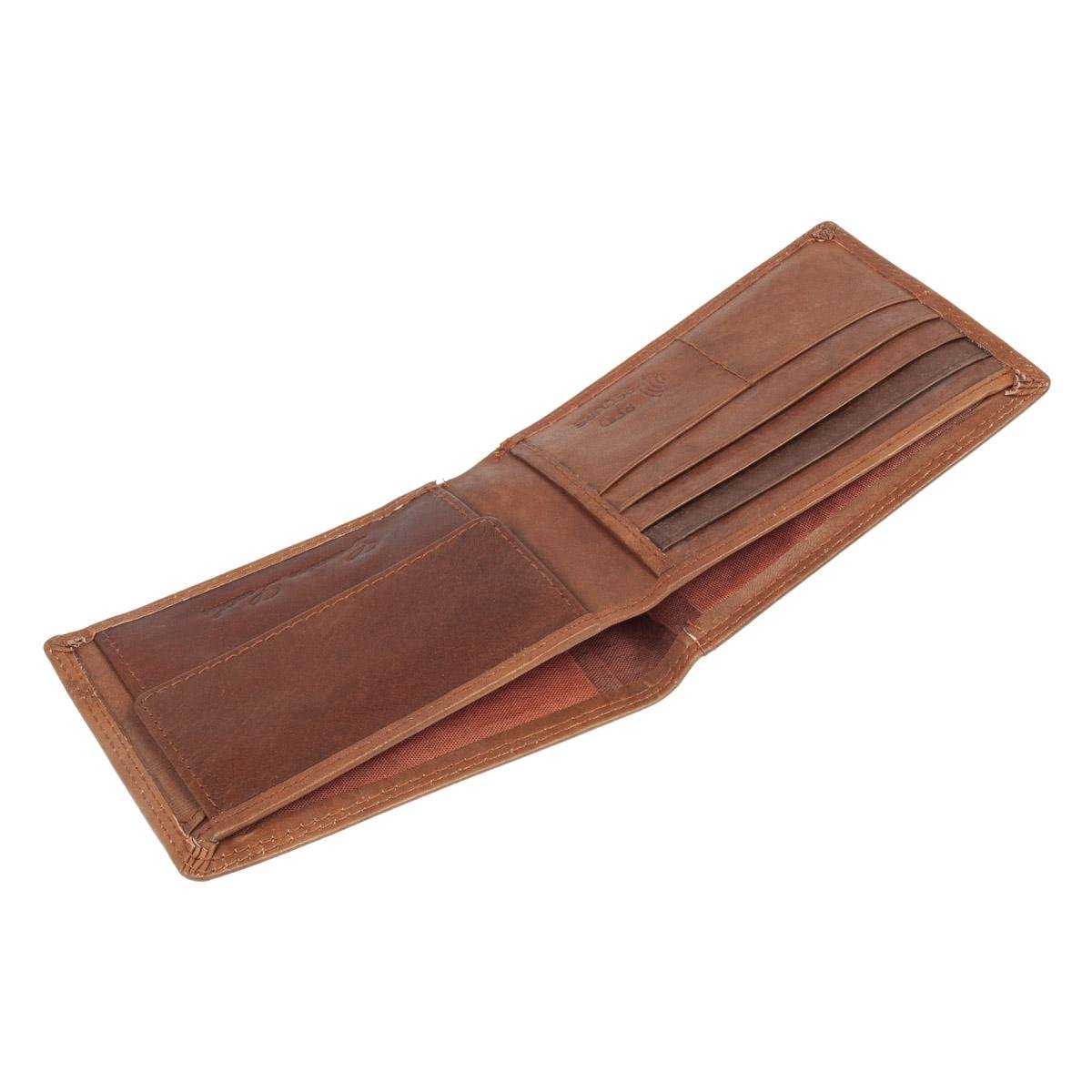 Кошелек кожаный мужской Ridgeback JBNC 49MN Tan (JBNC49 MN TAN) - фото 2