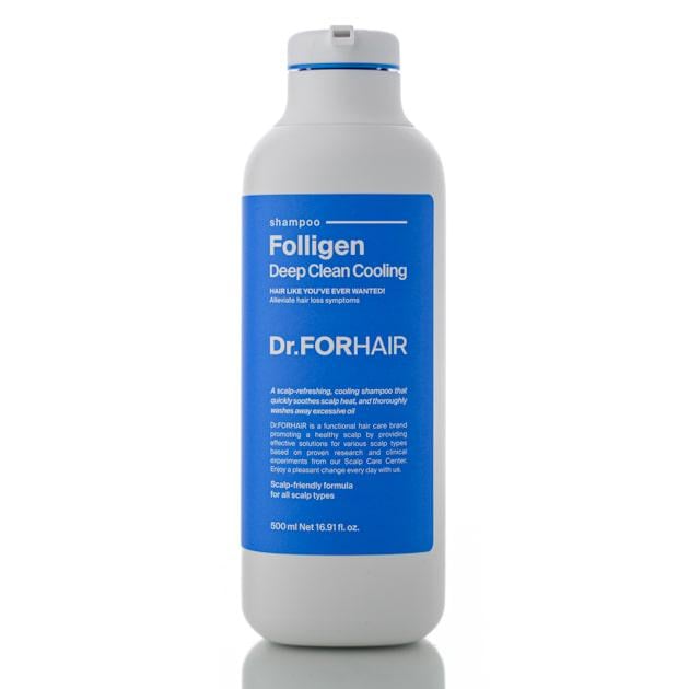 Шампунь глибокоочисний з охолоджуючим ефектом Dr.Forhair Folligen Deep Clean Cooling Shampoo 500 мл