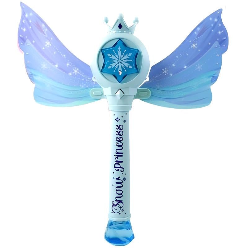 Пістолет з мильними бульбашками SHT 8603 Snow Princess та пляшечка 130 мл Blue (00000079924_1)