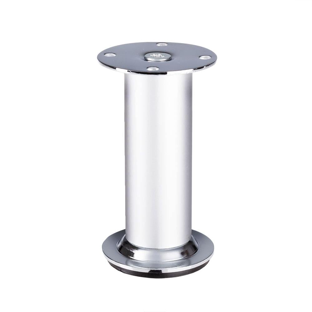 Ножка мебельная FZB NA136 150х60 мм Алюминий/Хром